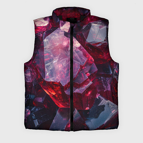 Мужской жилет Драгоценный минерал / 3D-Черный – фото 1