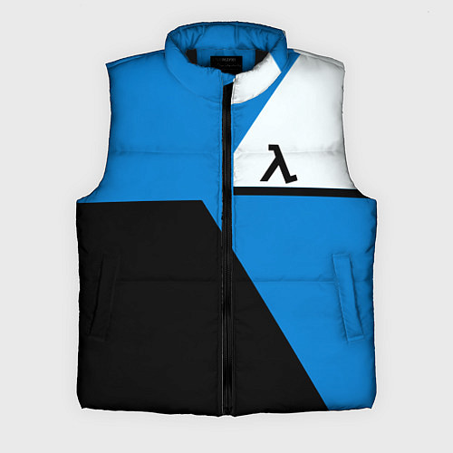 Мужской жилет Half life geometry steel valve / 3D-Черный – фото 1