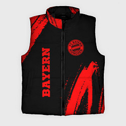 Мужской жилет Bayern - red gradient вертикально