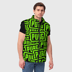 Мужской жилет PUBG pattern game, цвет: 3D-черный — фото 2