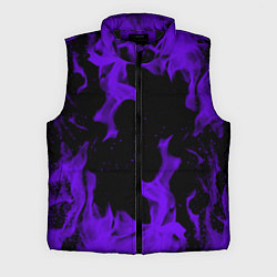 Мужской жилет Неоновый фиолетовый огонь