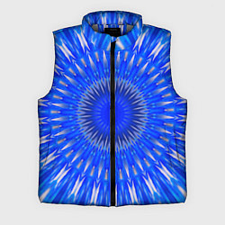 Мужской жилет Абстрактный узор психоделика, цвет: 3D-светло-серый