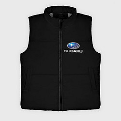 Мужской жилет Subaru logo auto