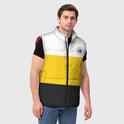 Мужской жилет Когда была свободна Русь - НИКА, цвет: 3D-красный — фото 2