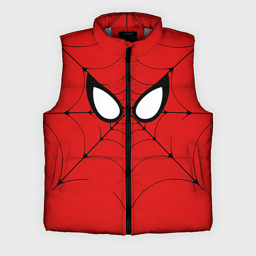 Мужской жилет Человек-паук глаза / 3D-Светло-серый – фото 1