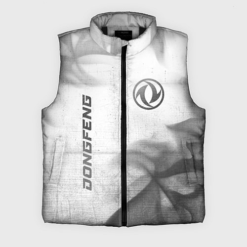 Мужской жилет Dongfeng - white gradient вертикально / 3D-Черный – фото 1