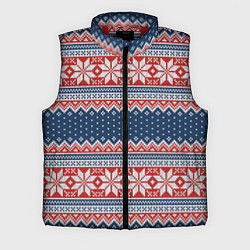 Мужской жилет Knitted Pattern, цвет: 3D-красный