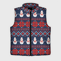 Мужской жилет Christmas Background, цвет: 3D-красный