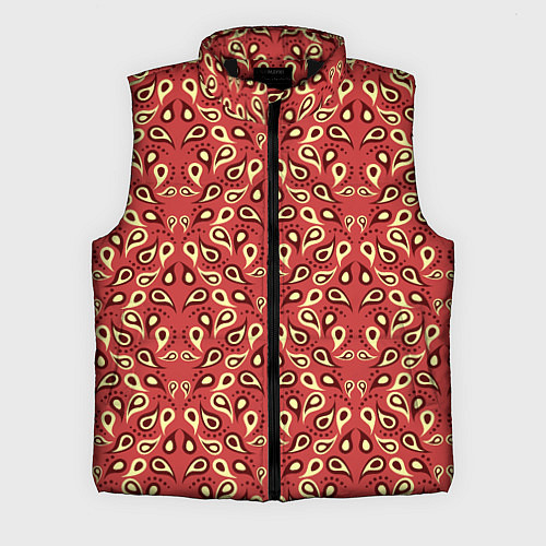 Мужской жилет Индийский платок / 3D-Черный – фото 1