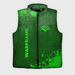 Мужской жилет Warframe - green gradient вертикально, цвет: 3D-черный