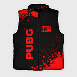 Мужской жилет PUBG - red gradient вертикально