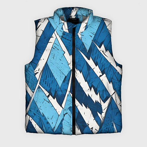 Мужской жилет Геометрический камуфляж / 3D-Светло-серый – фото 1