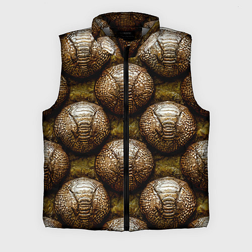 Мужской жилет Броненосцы / 3D-Светло-серый – фото 1