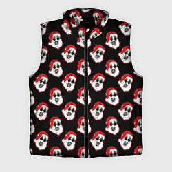 Мужской жилет Santa clown Art, цвет: 3D-красный