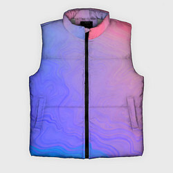 Мужской жилет Сине фиолетовый градиент