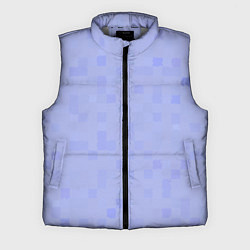 Мужской жилет Пиксельная клетка, цвет: 3D-светло-серый