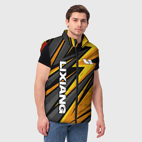 Мужской жилет Lixiang- gold edition / 3D-Красный – фото 3