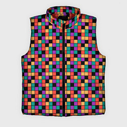 Мужской жилет Кубики Рубика, цвет: 3D-красный