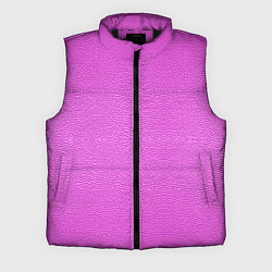 Мужской жилет Текстура розовой кожи, цвет: 3D-черный
