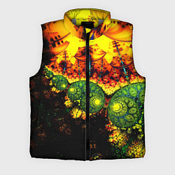 Мужской жилет Абстракция осколки, цвет: 3D-светло-серый