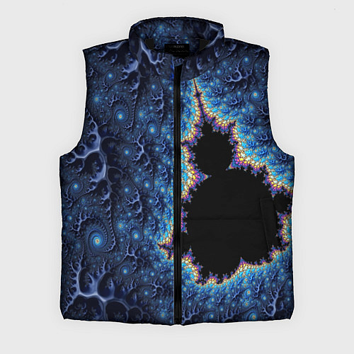 Мужской жилет Психоделика абстракця / 3D-Черный – фото 1