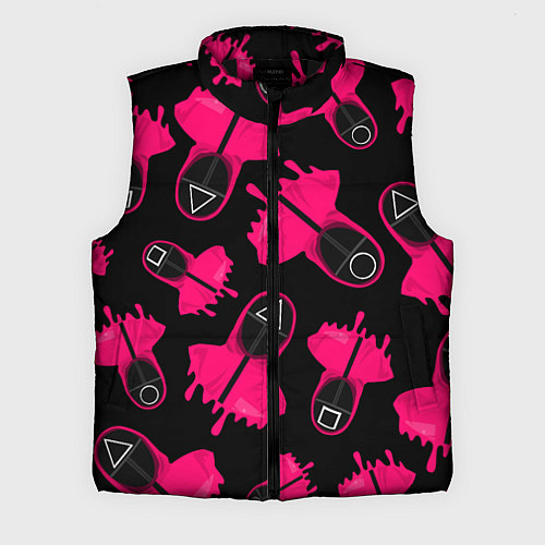 Мужской жилет Стражи из игры в кальмара / 3D-Черный – фото 1