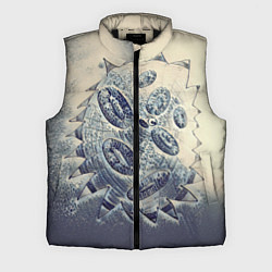 Мужской жилет Синяя кровь, цвет: 3D-черный