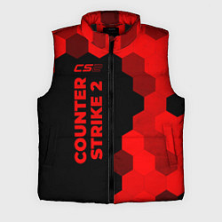 Мужской жилет Counter Strike 2 - red gradient по-вертикали