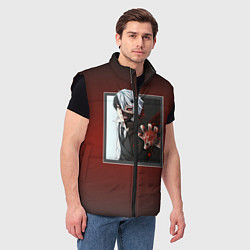 Мужской жилет Аниме Токийский Гуль, цвет: 3D-черный — фото 2