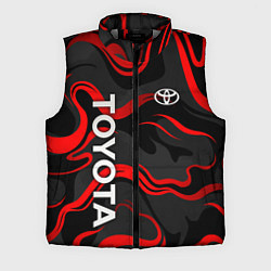 Мужской жилет Toyota - красные языки пламени