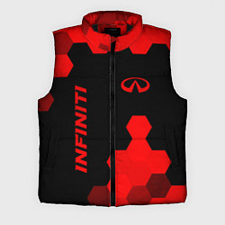 Мужской жилет Infiniti - red gradient вертикально