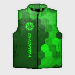 Мужской жилет Yamaha - green gradient по-вертикали