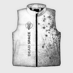 Мужской жилет Dead Space - white gradient по-вертикали