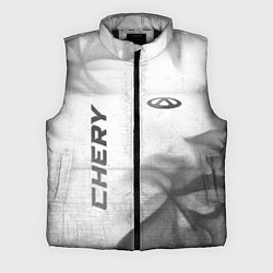 Мужской жилет Chery - white gradient вертикально
