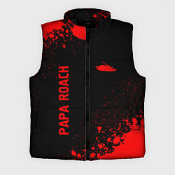 Мужской жилет Papa Roach - red gradient вертикально