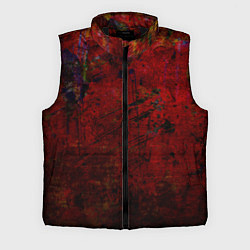 Мужской жилет Абстракция - dark grunge mood, цвет: 3D-черный