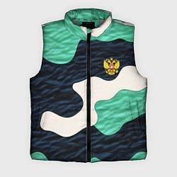 Мужской жилет Текстурный милитари камуфляж, цвет: 3D-светло-серый