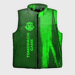 Мужской жилет Tomodachi Game - green gradient по-вертикали