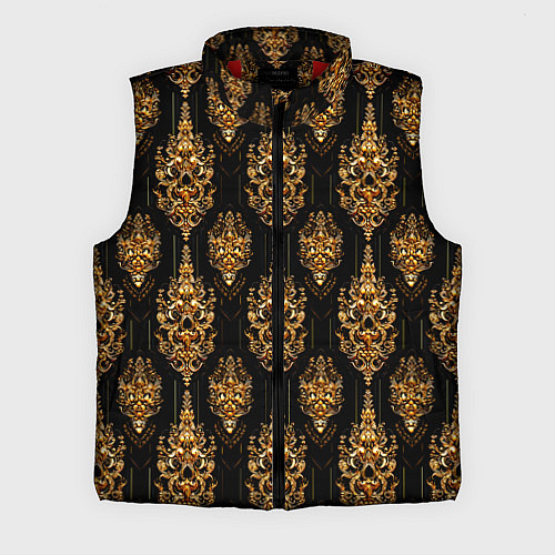 Мужской жилет Тайский золотой орнамент / 3D-Красный – фото 1