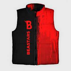 Мужской жилет Beastars - red gradient по-вертикали