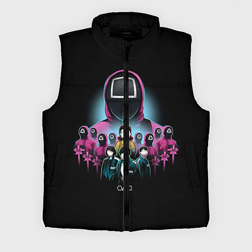 Мужской жилет Персонажи в Sguid game / 3D-Черный – фото 1