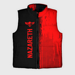 Мужской жилет Nazareth - red gradient по-вертикали