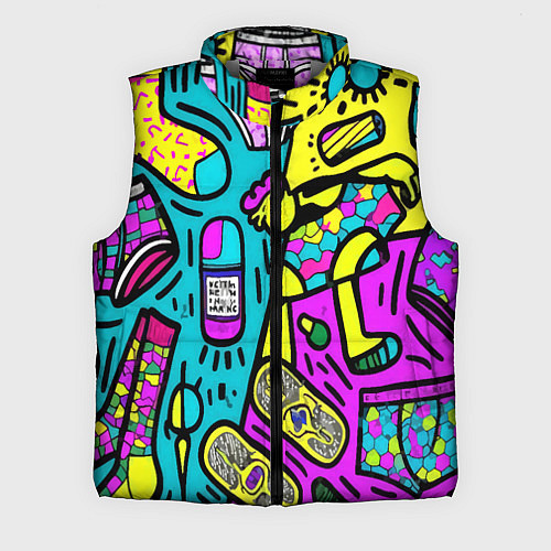 Мужской жилет Стандартные подарки мужчинам / 3D-Светло-серый – фото 1