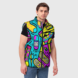 Мужской жилет Стандартные подарки мужчинам, цвет: 3D-светло-серый — фото 2