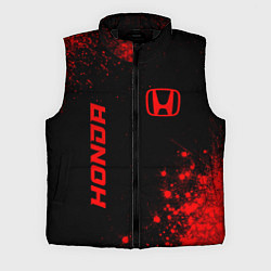 Мужской жилет Honda - red gradient вертикально