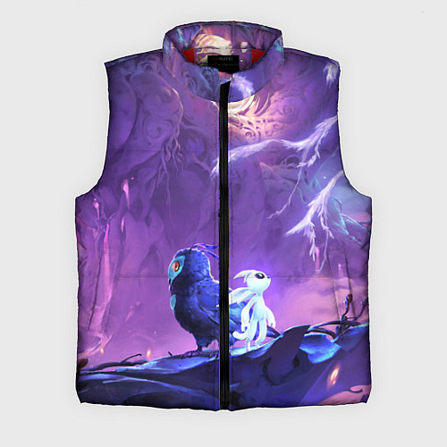 Мужской жилет Ori and the Will of the Wisps / 3D-Красный – фото 1