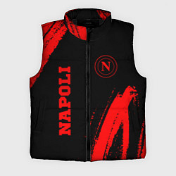 Мужской жилет Napoli - red gradient вертикально