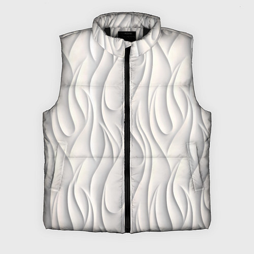 Мужской жилет Рельефный узор / 3D-Черный – фото 1