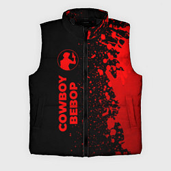 Мужской жилет Cowboy Bebop - red gradient по-вертикали
