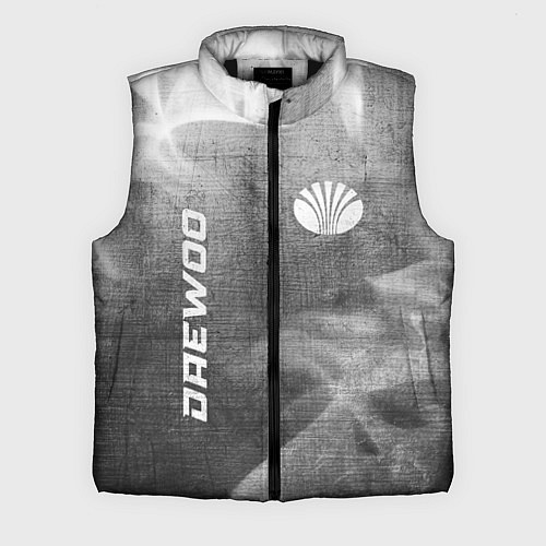 Мужской жилет Daewoo - grey gradient вертикально / 3D-Черный – фото 1